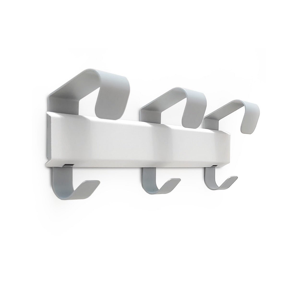 colgador de pared gancho perchero blanco chapa metal acero originales diseño muett industria argentina