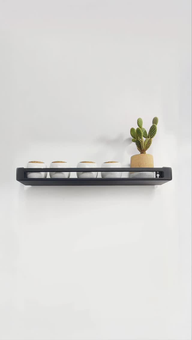 estante repisa MAG especiero diseño original reversible moderno minimalista ideal frascos marca Muett