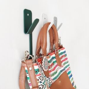 perchero de pared fun gacho para colgar bolsos mochilas carteras ropa toallas percheta diseño colores muett