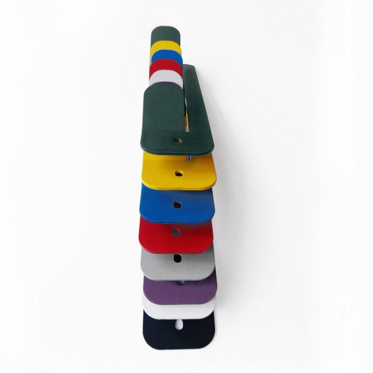 perchero de pared fun gacho para colgar bolsos mochilas carteras ropa toallas percheta diseño colores muett