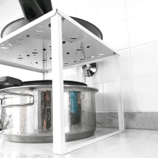 Estante up alzada bajomesada alacena cocina organizador