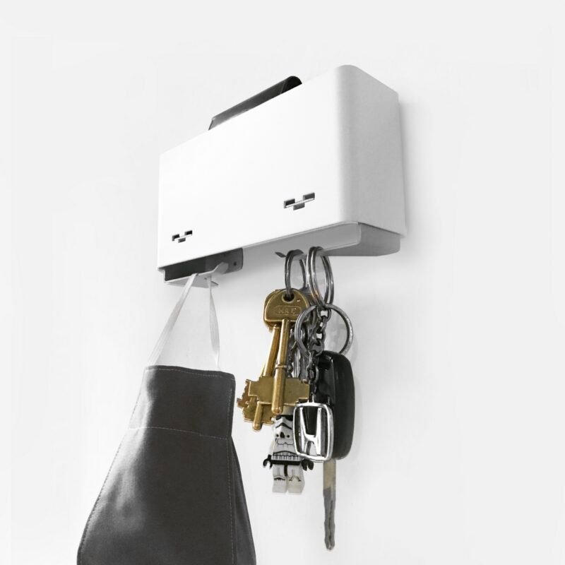 porta llaves bolsillo de pared guarda cosas cuelga llaveros organizador diseño regalo Muett