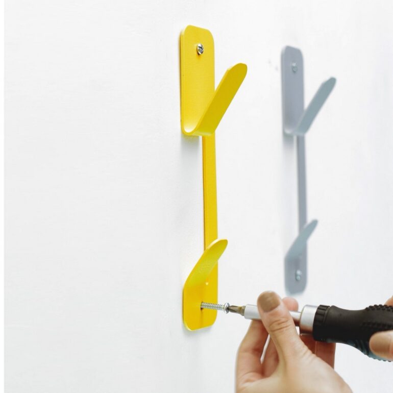 perchero de pared fun gacho para colgar bolsos mochilas carteras ropa toallas percheta diseño colores muett