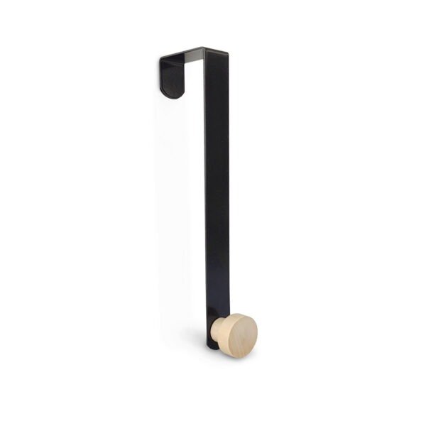 perchero gancho de colgar de puerta metal y madera diseño minimalista moderno escandinavo muett