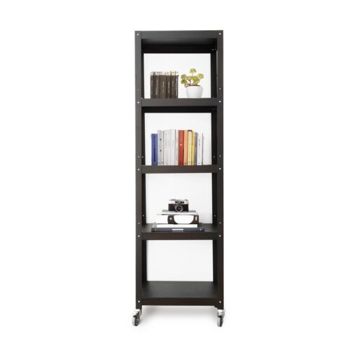 estanteria biblioteca muebles con ruedas diseño Muett