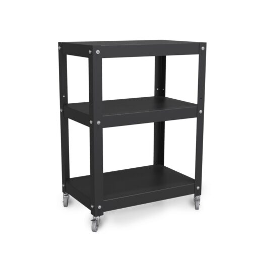 Mesa auxiliar de arrime con ruedas complementaria carrito taller mueble metalico diseño Muett