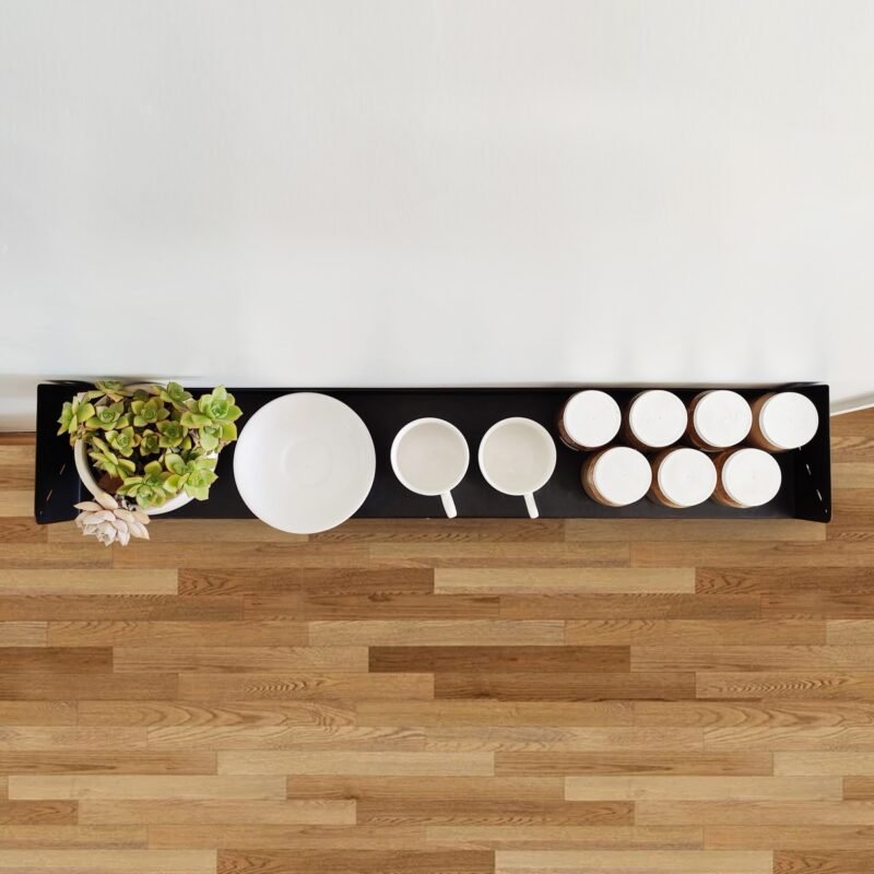 estante de pared de chapa metalico diseño minimalista funcional diseño original muett