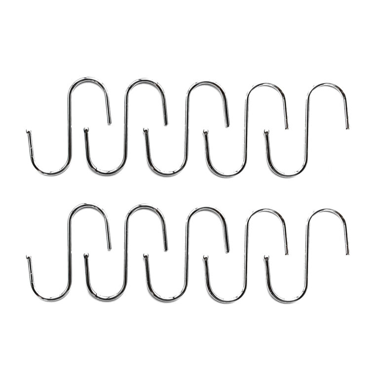 ganchos tipo s de acero inoxidable de colgar repasador utensilios diseño original Muett
