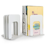 sujeta libros soporte para libro topes punteras biblioteca set 4 bookends diseño original Muett