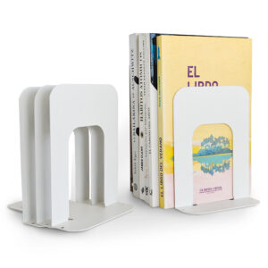 sujeta libros soporte para libro topes punteras biblioteca set 4 bookends diseño original Muett