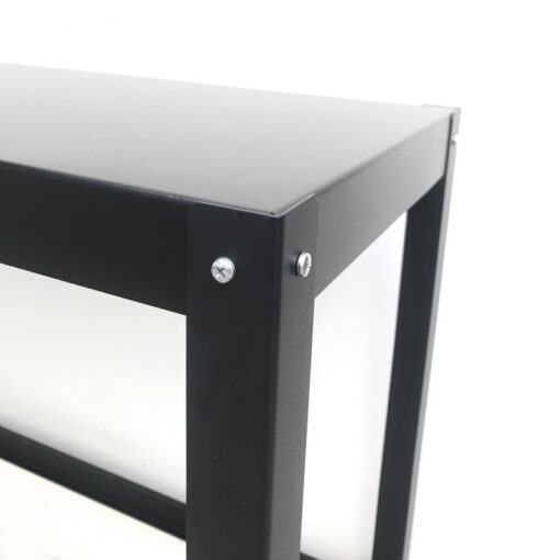 escritorio compacto roller con ruedas diseño mueble metalico original Muett