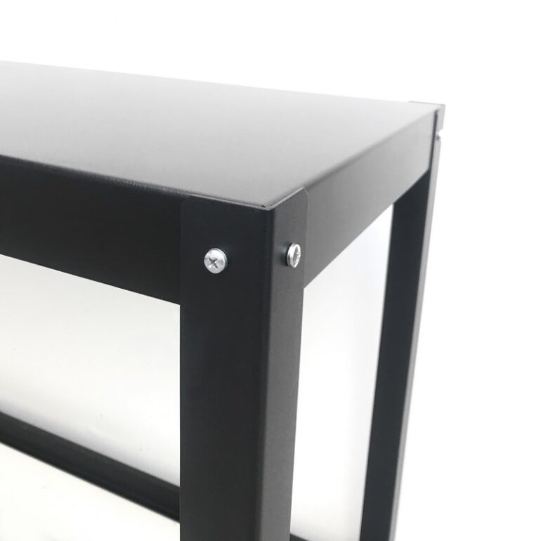 escritorio compacto roller con ruedas diseño mueble metalico original Muett