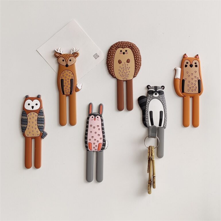 iman animales gancho magnetico diseño divertido regalo original Muett