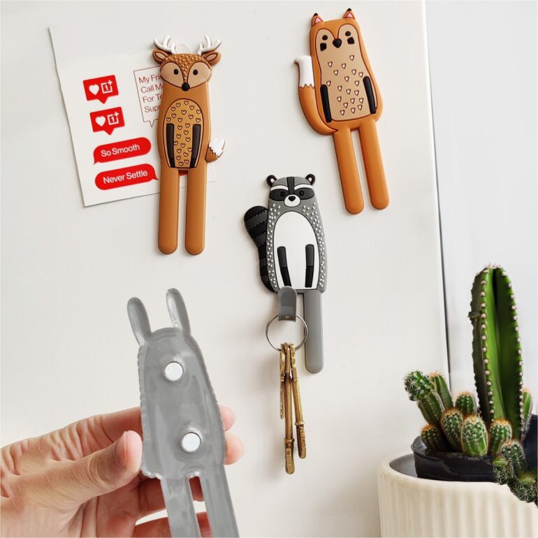 iman animales gancho magnetico diseño divertido regalo original Muett