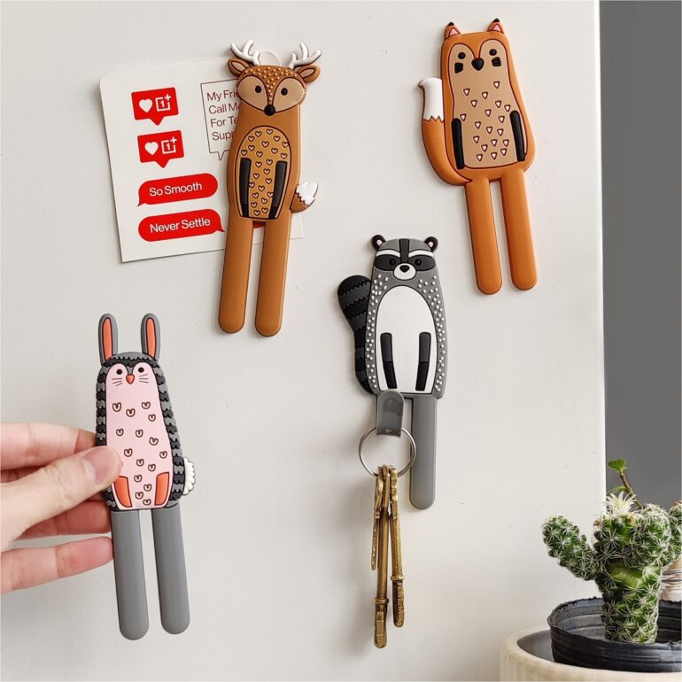 iman animales gancho magnetico diseño divertido regalo original Muett