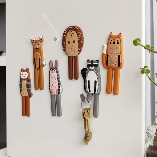 iman animales gancho magnetico diseño divertido regalo original Muett