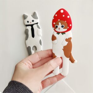 imanes animales gato magnetico gancho diseño original regalo Muett