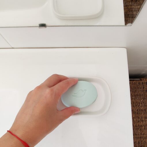 jabonera accesorio organizador para baño de diseño Muett