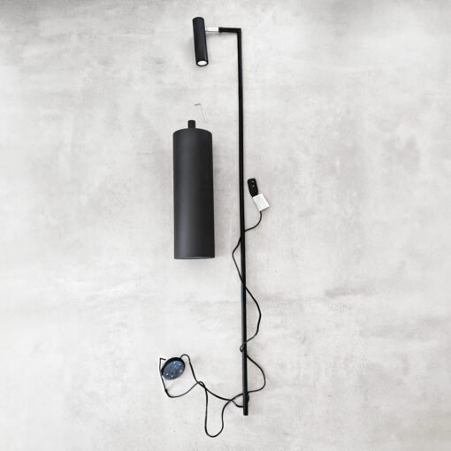 lampara de pie minimalista moderna de diseño original muett luminaria iluminacion luz con estilo para el hogar