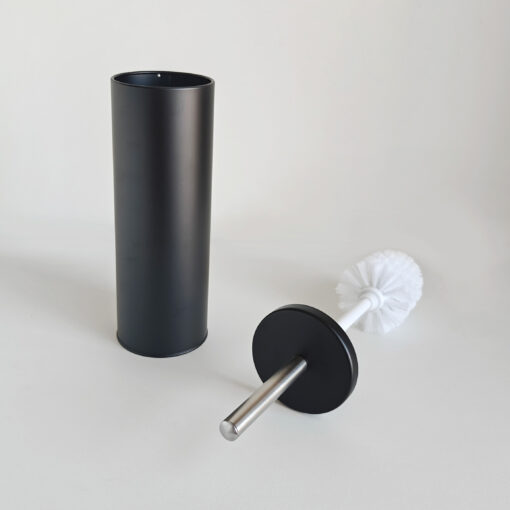 escobilla lisa de diseño minimalista limpia inodoro cepillo diseño en metal Muett