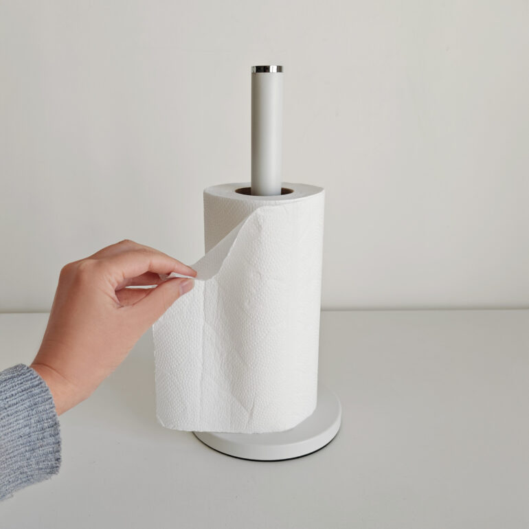 porta rollos servilletero de cocina diseño moderno y minimalista organizador o servilletero diseño Muett regalo original