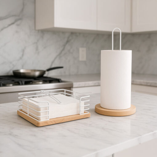 servilletero servilleta soporte para rollo de cocina porta servilletas organizador de cocina muett