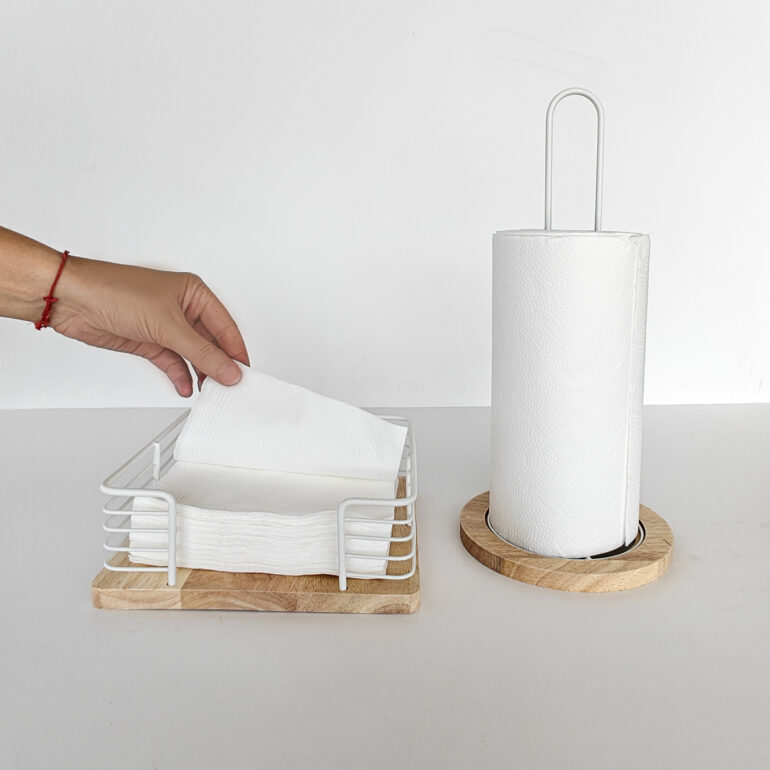 servilletero servilleta soporte para rollo de cocina porta servilletas organizador de cocina muett