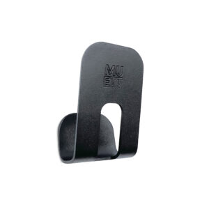 perchero gancho de pared de acero diseño moderno original para toalla, repasador, bolsos, ropa, auriculares. Muett