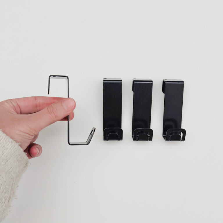 perchero gancho de puerta colgador de toalla repasador diseño muett