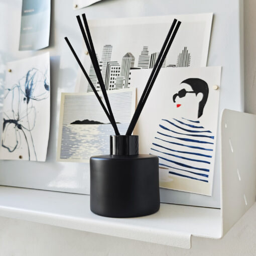 difusor aromatizador botella vidrio deco diseño minimalista original decorativo MUETT