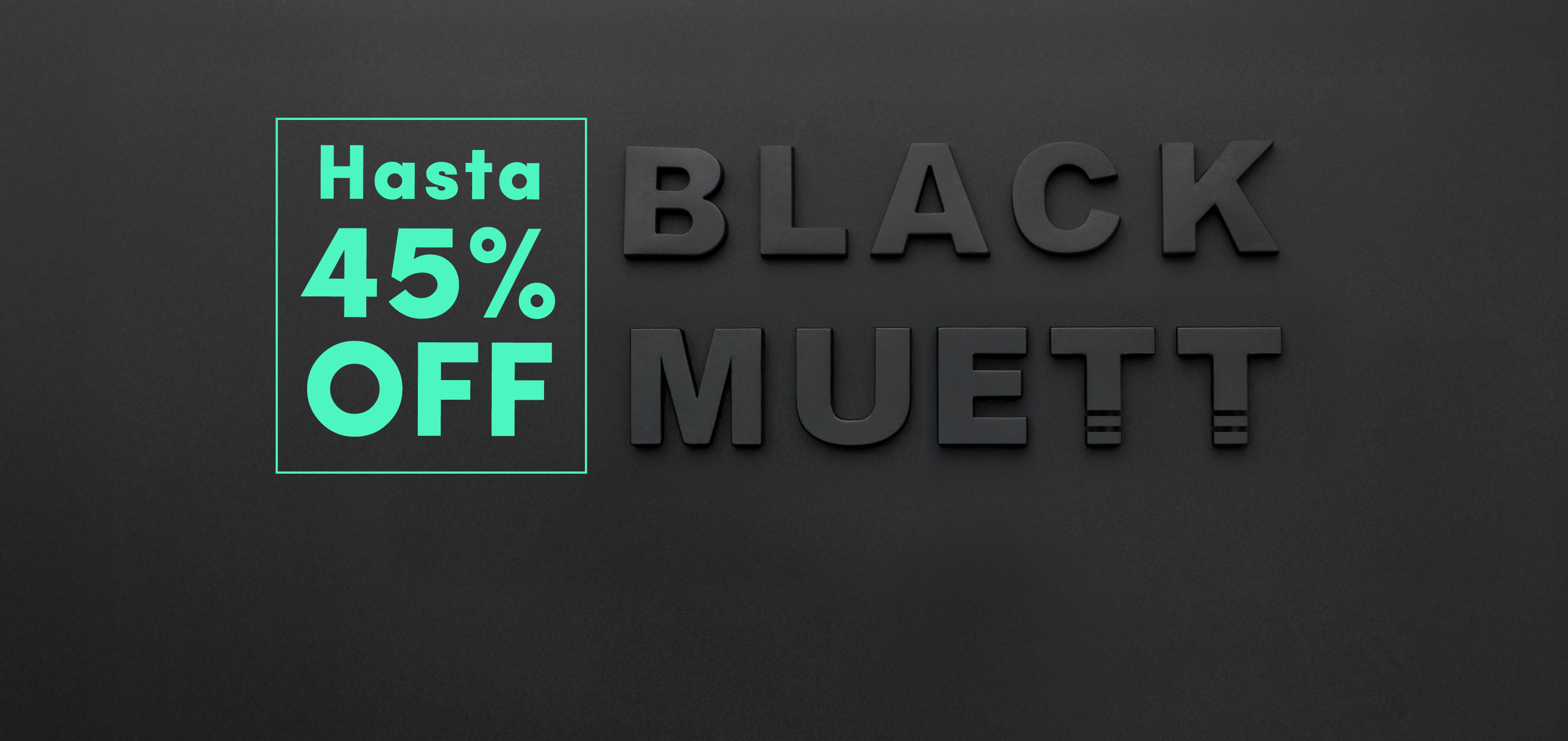 black friday black muett descuento oferta sale promo deals