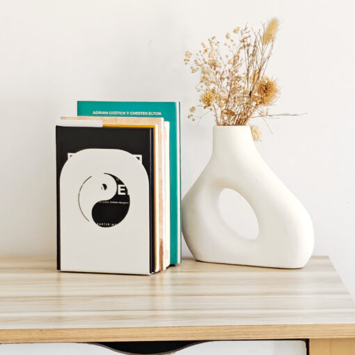 sujet alibros soporte tope para libros organizador de biblioteca estanteria accesorio escritorio diseño Muett