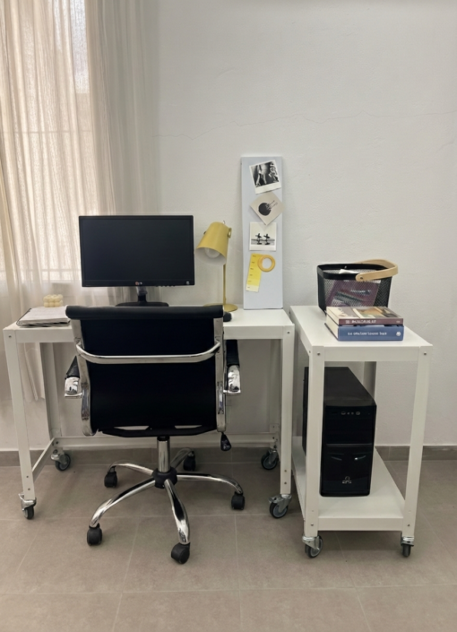 Set Escritorio Compact y Mesa CPU