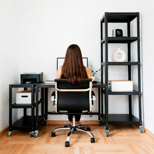 Set de Muebles para Home Office: Escritorio + Estantería + Wally - Imagen 3
