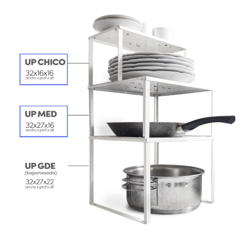 Set DUO Estantes UP de alacena (M y S) - Imagen 3