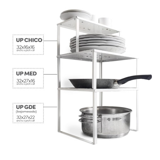 Set TRIO Estantes UP de alacena (S, M, L) - Imagen 9