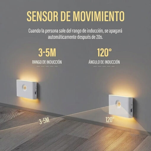 Luz Led de pared con sensor HITO - Imagen 5