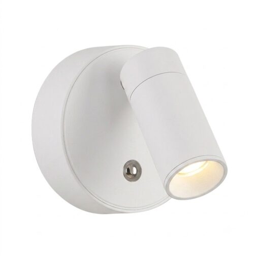 Velador led recargable USB COBI color blanco