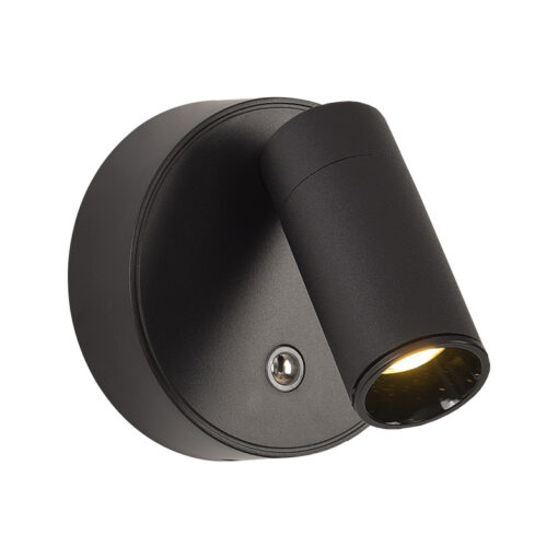 Velador led recargable USB COBI color negro