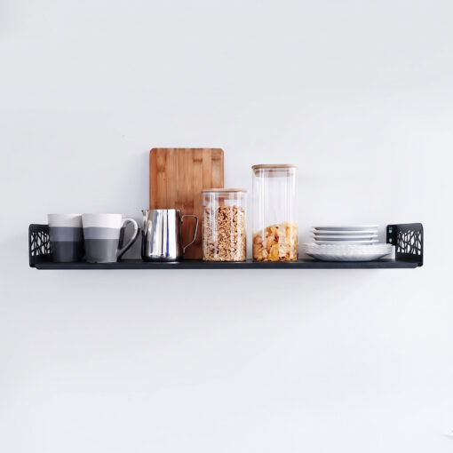 estante de acero de diseño estanteria repisa para vajilla deco libros macetas